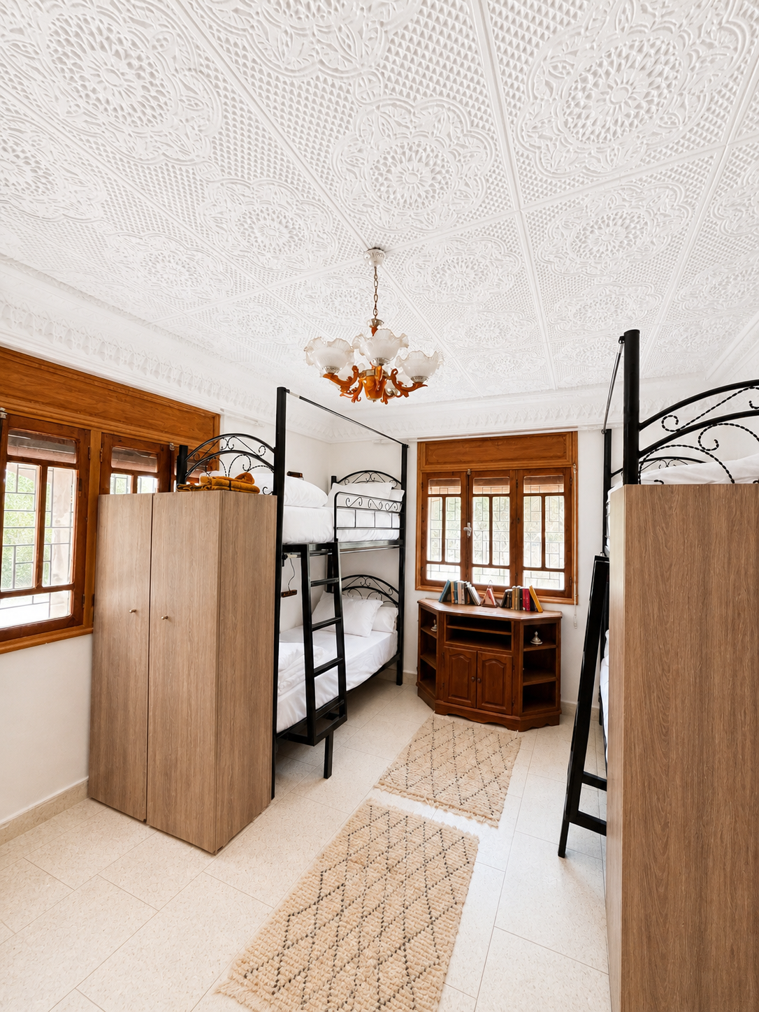 Dorm room bunk beds